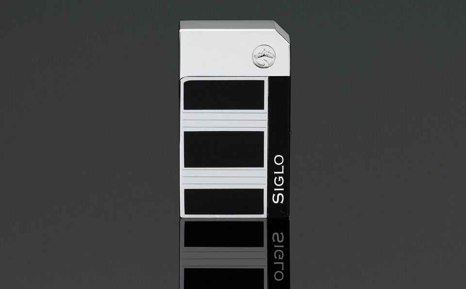 Siglo Chrome Lighter - High Altitude - Obsidian Chrome