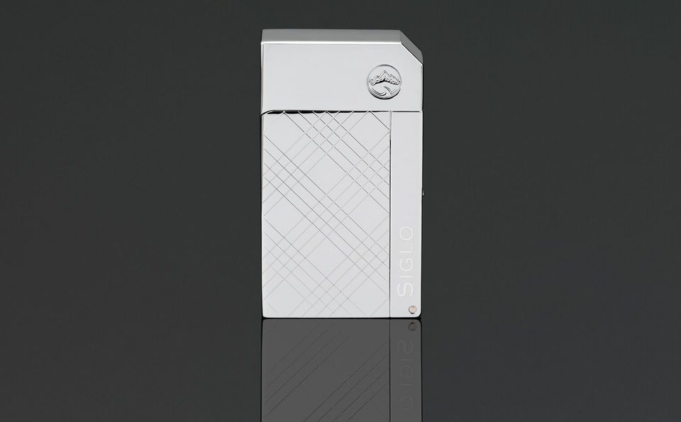 Siglo Chrome Lighter - High Altitude - Criss Cross