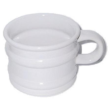 Comoy Open Shave Mug #1 - White