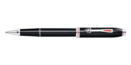Ferrari Townsend Glossy Black Lacquer Roller Ball Pen