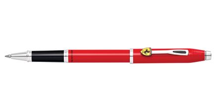 Ferrari Century II Glossy Rosso Corsa Red Lacquer Rollerball Pen