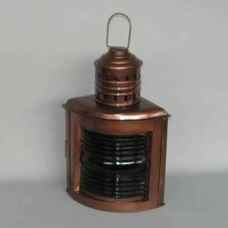 Brass Ships Replica Starboard Lamp