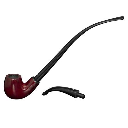 Falcon Coolway Churchwarden CW83 Bent Stem, Red Stain