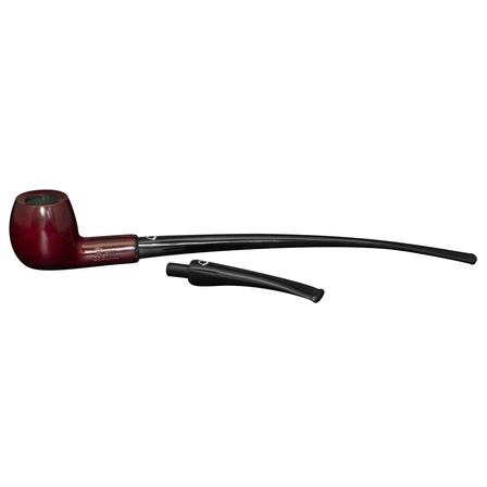 Falcon Coolway Churchwarden CW84 Semi-Bent, Red Stain, Apple Bowl