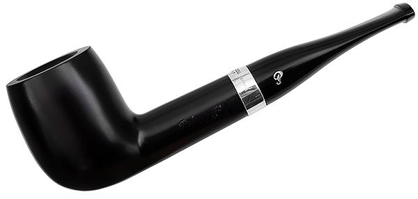 Peterson Pipe Premium Classic Range, Cara Smooth Finish Series, Ebony Stain (106) with Fishtail
