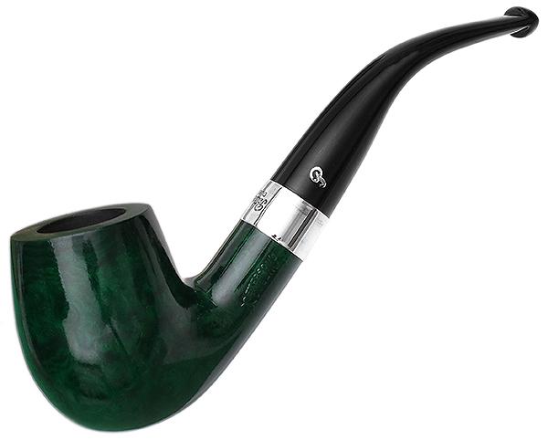 Peterson Pipe Premium Classic Range,  Racing Green Series, Smooth Finish, 69 Shape with Fishtail Mouthpiece.