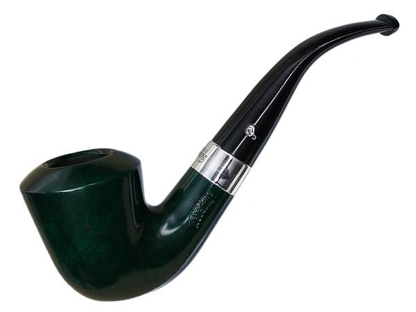 Peterson Pipe Premium Classic Range,  Racing Green Series, Smooth Finish, B10 Shape with Fishtail Mouthpiece.