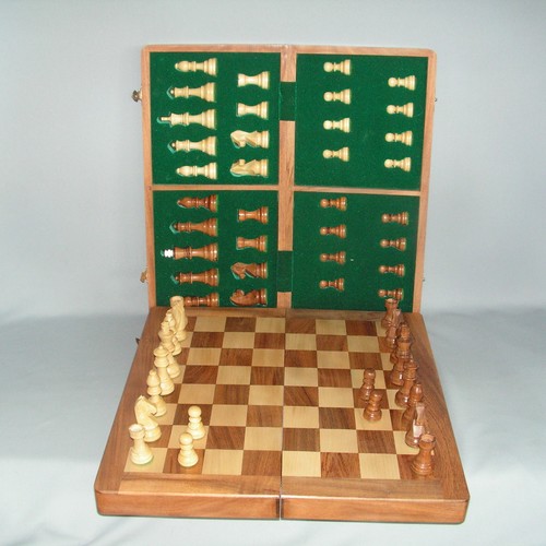 Wooden Chess Set 40 cm Square