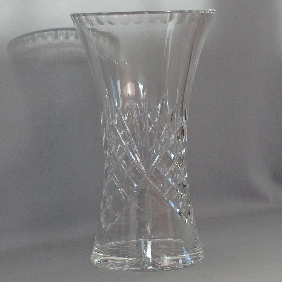 Zawiercie Crystal - Waisted Vase 25cm High