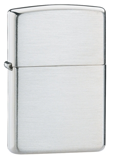 Zippo Sterling Silver Brushed Finish
