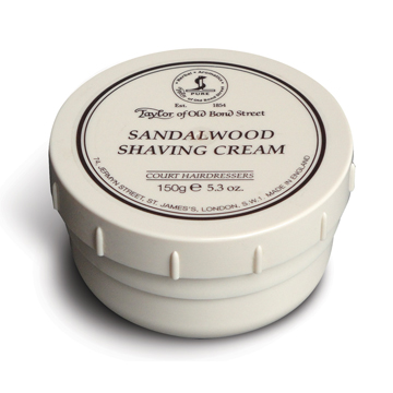 Taylors Sandalwood Shaving Cream 150gm Bowl
