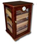 A humidor is any kind of box or room with constant humidity, used to store cigars
