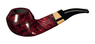 Vauen Pipe Barontini Smooth Model B 201 Red