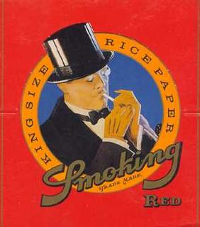 Smoking Kingsize (Red) Cigarette Papers Carton