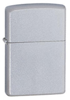 Zippo Lighter - Satin Chrome