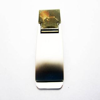 Money Clip with Souvenir Kiwi Image