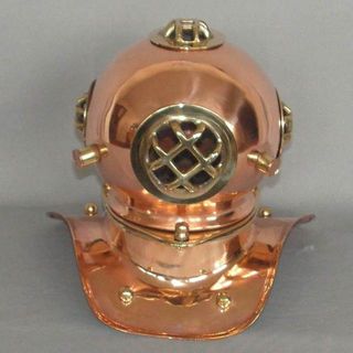 Brass n Copper Replica Divers Helmet (200mm High)
