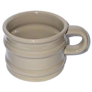 Comoy Open Shave Mug #1 - Beige