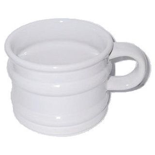 Comoy Open Shave Mug #1 - White