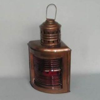 Brass Ships Replica Port Lamp