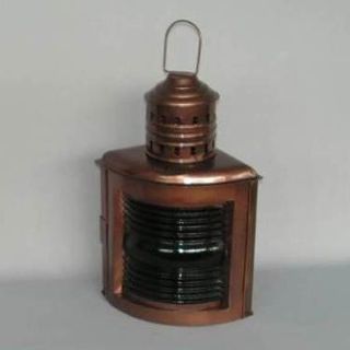 Brass Ships Replica Starboard Lamp