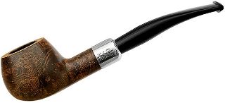 Peterson Pipe Classic Irish Army Walnut Finish # 406 Straight Stem with Fishtail