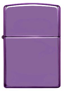 Zippo Lighter - Classic High Polish Purple - Abyss