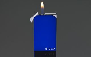 Siglo Twin Flame Lighter - Blue