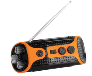 Dynamo Torch Radio (Orange/Black)