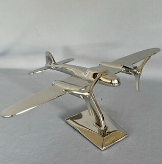 Replica Bomber Model on a Stand