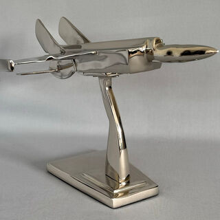 Jet Fighter - Replica Model on a Stand