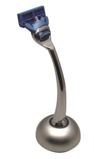Comoy Fusion Razor on Stand Chrome