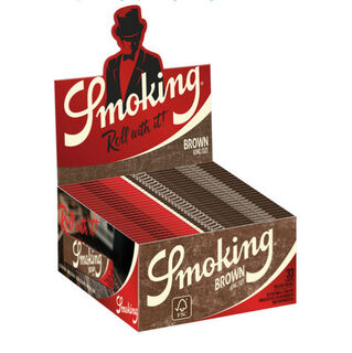 Smoking Kingsize (Brown) Cigarette Papers Carton