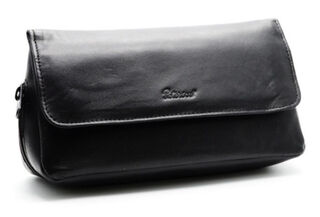 Peterson Classic Leather Pipe Bag, 2-Pipe, Tobacco Pouch 137
