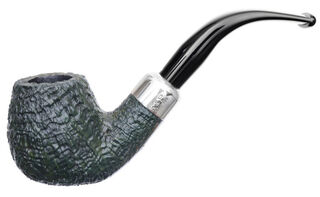 Peterson Pipe St Patrick 2020 2nd Sandblasted 68 Bent Fishtail 9mm
