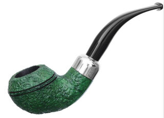 Peterson Pipe St Patrick 2020 2nd Sandblasted 999 Bent Fishtail 9mm