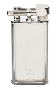 Peterson Pipe Lighter 112 Silver Pinstripe