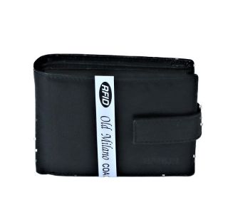 Men's RFID Coach Hide Leather Wallet