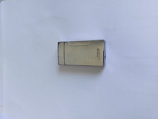Lighter High Polished Chrome - Flint Ignition- Fluid with Flip Top