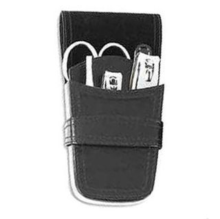 Comoy 5-Piece Manicure Set Black/Chrome